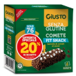 giusto comete snack senza glutine 6 x 120 g merenda dolce confezionata