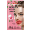 purederm - maschera labbra in gel idratanti nutrienti e rassodanti all'anguria confezione 6 pezzi