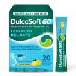 dulcosoft go lassativo pronto da bere macrogol 4000, 20 stick