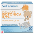 soluzione salina 0,9% 20 flaconi 2,5 ml sofarmapiu'