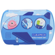 curaprox kids set da viaggio blu (6-12 anni) spazzolino + dentifricio