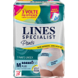 pannolone per incontinenza lines specialist pants plus unisex m 7 pezzi