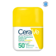 cerave crema solare viso 50+ spf fluido oil control invisibile protezione molto alta 50 ml