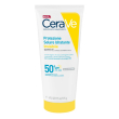 cerave protezione solare idratante invisibile - crema solare spf50+ viso e corpo​ 177 ml