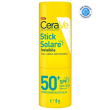 cerave crema solare viso 50+ spf stick solare invisibile protezione molto alta 8 g