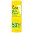 cerave stick solare invisibile spf 50+ viso labbra e aree sensibili 8 grammi