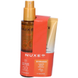 nuxe sun duo olio solare viso e corpo spf 50 + shampoo doposole 2 pz s