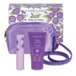 l'erbolario cofanetto bella di notte, mini beauty bag serata scintillante + crema corpo 75 ml + pro