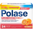 polase - plus carnitina pro gusto arancia confezione 24 bustine