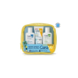 cerave pochette viaggio - latte corpo solare 50+ spf 75 ml + lozione idratante 88 ml + detergente id