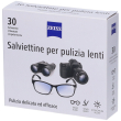 zeiss salviettine per pulizia lenti 1 pz salviette