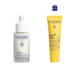 caudalie vinoperfect cofanetto duo anti-macchie siero illuminante 30ml + fluido spf 50+ protezione m