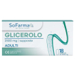 sofarmapiu' - glicerolo supposte adulti 2250 mg 18 pezzi