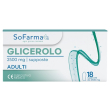 sofarma+ glicerolo 2500mg adulti azione lassativa rapida 18 supposte
