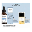 lierac cofanetto protocollo anti-macchie siero anti-macchie scure + stick protettore spf50+