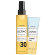 lierac sunissime olio setoso solare spf30 + gel doposole rinfrescante - protezione solare alta + dop