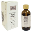 olio semi lino 100ml bio essenze