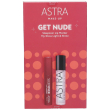 astra makeup kit regalo get nude labbra lip marker + gloss 1 pz se