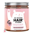 bears with benefits ah-mazing hair vitamins con biotina 60 caramelle gommose con edulcoranti senza z