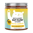 bears with benefits rest & digest gut flow vitamin biotic complex 60 caramelle gommose