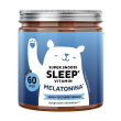 bears with benefits super snooze sleep vitamin con melatonina 60 caramelle gommose con edulcoranti s