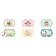 mam succhietto original night 6+ mesi silicone 2 pezzi