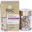 roc siero viso notte in capsule con retinolo e ceramide, 30 capsule