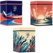 guam fanghi d'alga 1 kg + alga booster polvere ultrafine d'alga marina 15 g + latta decora