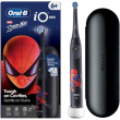 oral b - io 2 spazzolino elettrico spiderman bambini + 1 testina + custodia da viaggio