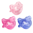 chicco linea allattamento gommotto colorato in silicone 6-12 mesi