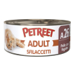 petreet gatto adult a26 sfilaccetti pollo fegatini 70gr (lattina)