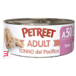 petreet cat a50 tdp tonno 70 g