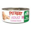 petreet adult tonno rosa a06 6x70g