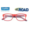 corpootto road rosso occhiale da lettura premontato +3,00 - eleganza e comfort per la vista