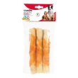 camon cane snack rollie chew pelle bovina pollo 17cm 140gr