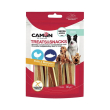 treats & snacks al pollo e merluzzo - sandwich masticabili per cani 80 g