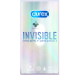 durex invisible profilattici ultra sottili e ultra sensibili (6 pz)
