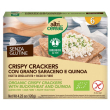 altricereali crispy crackers con grano saraceno e quinoa senza glutine 120 g