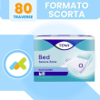 tena bed plus wings 80x180 cm 20 pezzi - traverse letto rimboccabili con ali di fissaggio per incont