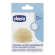 chicco spugna ultrassorbente 0 m+ in pura cellulosa naturale 1 pezzo