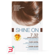 bionike shine on trattamento colorante capelli biondo caramello 7.32