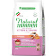 kitten & young con salmone - alimento completo per gattini e gatte in gravidanza o in allattamento 1