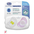chicco succhicco air girl silicone 0-6 mesi 2 pezzi