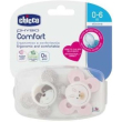 chicco succhietto comfort girl silicone 6-16m 1 pz