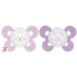 chicco succhietto comfort girl in silicone 6-16 mesi 1 pezzo
