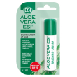 esi aloe vera gel balsamo labbra, stick 5,7ml, idratante e protettivo spf 20, aloe vera, olio di arg