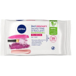 nivea - salviettine struccanti idratanti 3 in 1 per pelli secche
