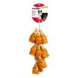 treccia coscia di pollo in latex camon 12cm - snack per cani naturali e durevoli