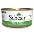 schesir dog 150gr pollo filetti - in gelatina 7680 minsan 971079013