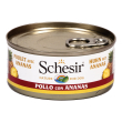 schesir cane lattina in jelly adulto pollo & ananas 150 gr